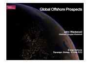 Global Offshore Prospects - Douglas-Westwood