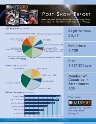 Exhibit Post Show Report Template - NOAA