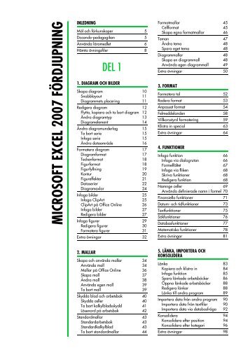 MICROSOFT EXCEL 2007 FÖRDJUPNING - Docendo