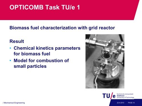 Energy from Biomass Lecture 1 - Mechanical Engineering