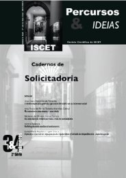 Cadernos de Solicitadoria - ISCET