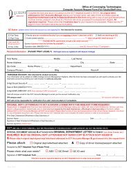 Faculty/Staff Account Request Form - cams . qc . cuny .edu