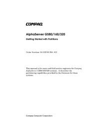 AlphaServer GS80/160/320 - Compaq