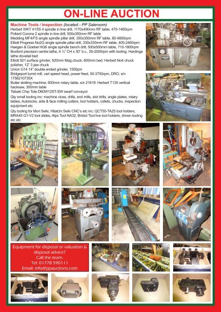 on-line auction - Peaker Pattinson (Auctioneers) Ltd