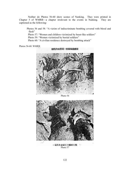 Analyzing the âPhotographic Evidenceâ of the Nanking Massacre