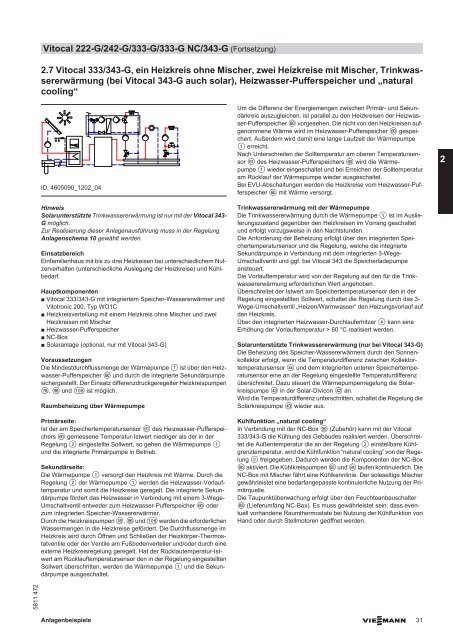 Anlagenbeispiele 2012 - Viessmann