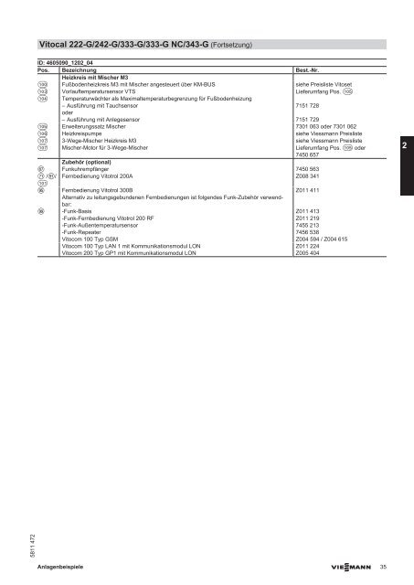 Anlagenbeispiele 2012 - Viessmann