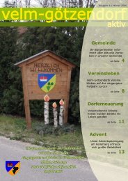 Ausgabe 4 - Velm-Götzendorf