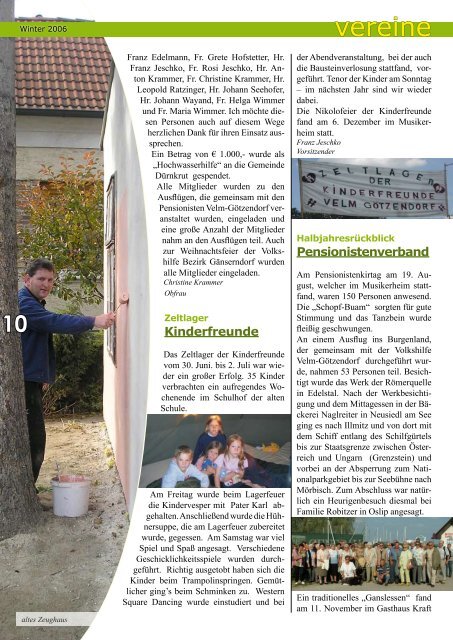 Ausgabe 4 - Velm-Götzendorf