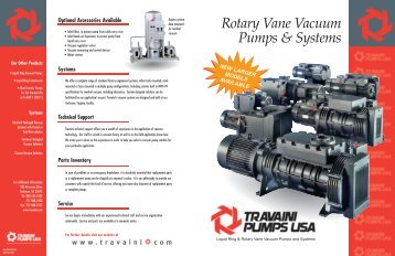 Rotary Vane Vacuum Pumps & Systems