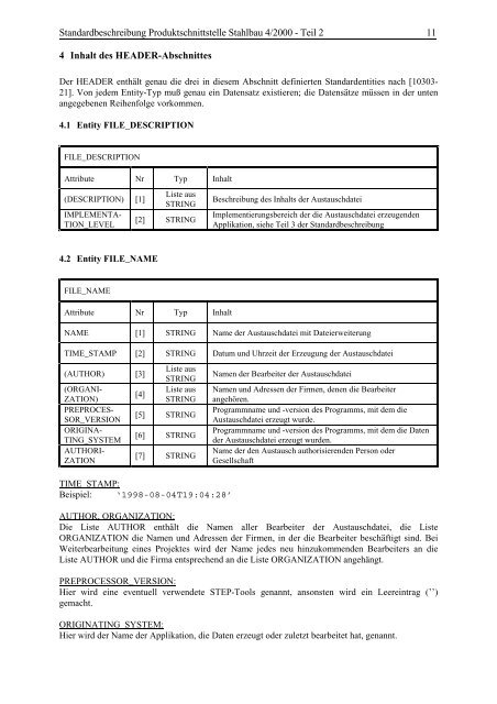 Standardbeschreibung Produktschnittstelle Stahlbau - Dlubal Software