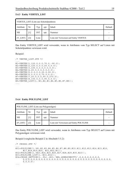 Standardbeschreibung Produktschnittstelle Stahlbau - Dlubal Software