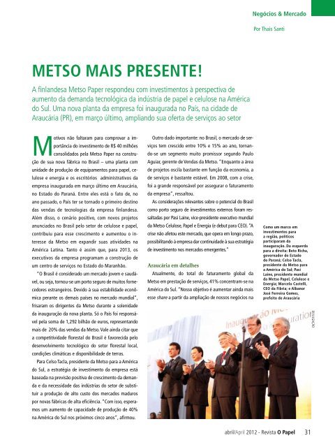 PLANO NACIONAL DE RESÃDUOS SÃLIDOS - Revista O Papel