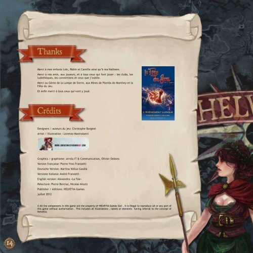 Download the GEEK rules (14.1 Mo) - HELVETIA Games