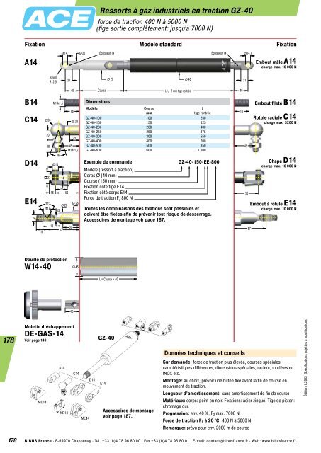 Ãdition 1.2013 Amortisseurs Industriels et de ... - BIBUS France