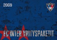 Lue YritysPointer 2009 - FC Inter