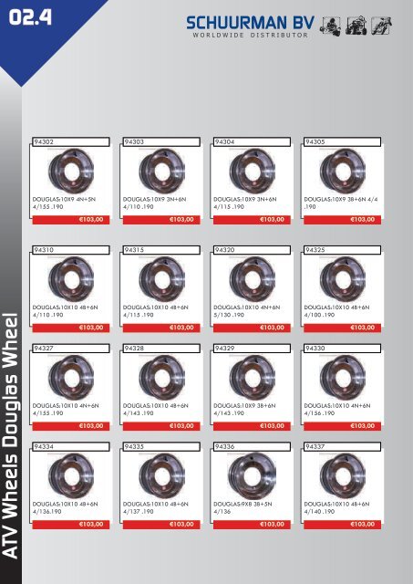 atv wheels 02. - Schuurman B.V.