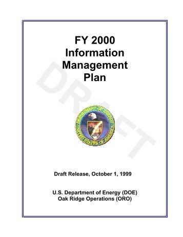 draft - DOE Oak Ridge Operations - U.S. Department of Energy