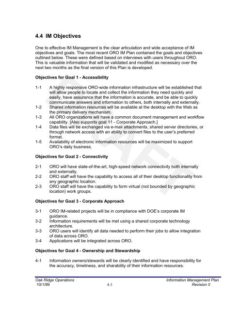 draft - DOE Oak Ridge Operations - U.S. Department of Energy