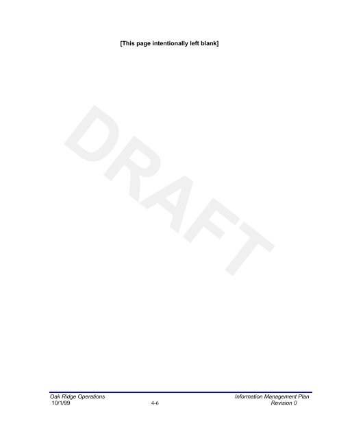 draft - DOE Oak Ridge Operations - U.S. Department of Energy