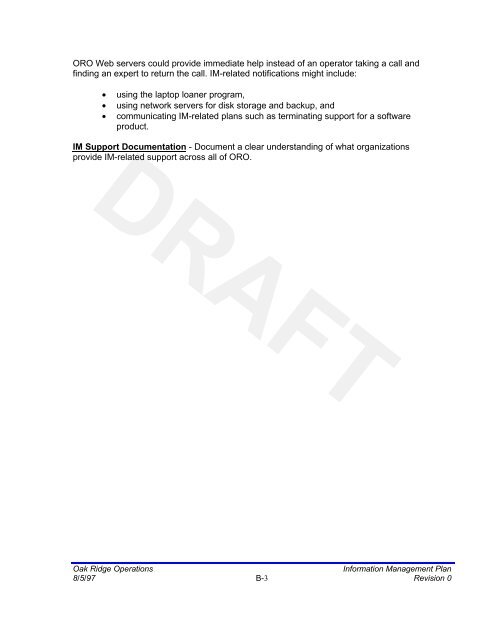 draft - DOE Oak Ridge Operations - U.S. Department of Energy