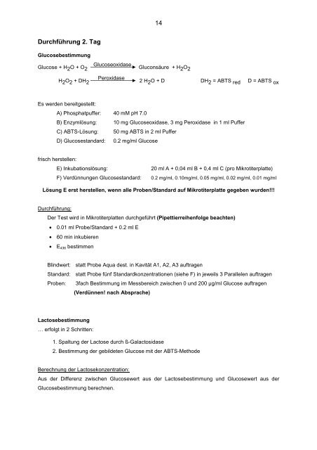 Skript Mikrobenphysiologie-Praktikum 2012