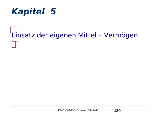 Nikolaus Dimmel: Zentrale Bereiche des BMS-Rechts