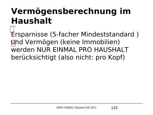 Nikolaus Dimmel: Zentrale Bereiche des BMS-Rechts