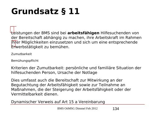 Nikolaus Dimmel: Zentrale Bereiche des BMS-Rechts