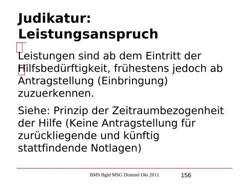 Nikolaus Dimmel: Zentrale Bereiche des BMS-Rechts