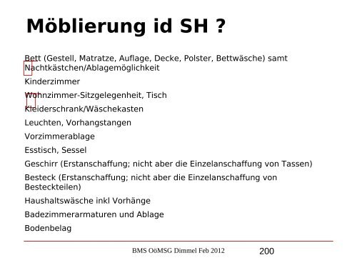 Nikolaus Dimmel: Zentrale Bereiche des BMS-Rechts