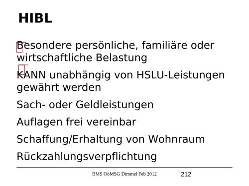 Nikolaus Dimmel: Zentrale Bereiche des BMS-Rechts