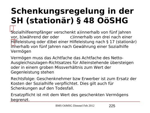 Nikolaus Dimmel: Zentrale Bereiche des BMS-Rechts