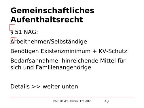 Nikolaus Dimmel: Zentrale Bereiche des BMS-Rechts