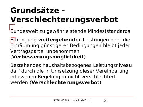 Nikolaus Dimmel: Zentrale Bereiche des BMS-Rechts