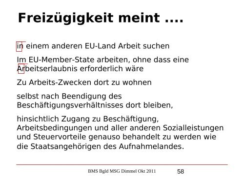 Nikolaus Dimmel: Zentrale Bereiche des BMS-Rechts