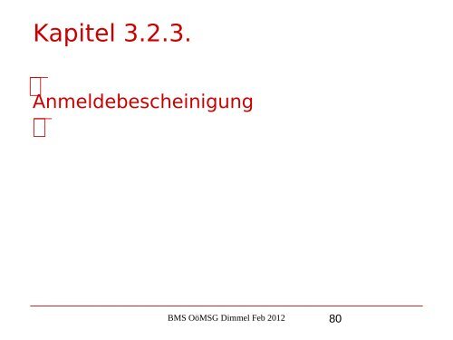 Nikolaus Dimmel: Zentrale Bereiche des BMS-Rechts