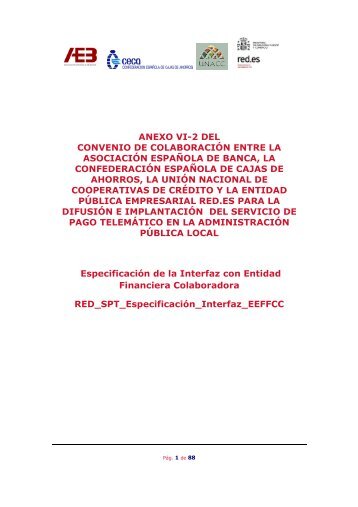 Anexo VI-2 Especificacion_Interfaz_EEFFCC - Pago TelemÃ¡tico