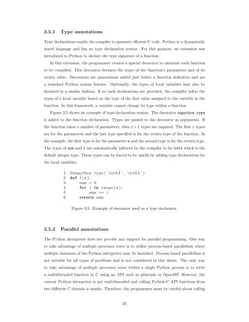 A Compiler for Parallel Exeuction of Numerical Python Programs on ...