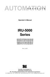 IRU-5000 Series - Stevens Water Monitoring Systems, Inc.