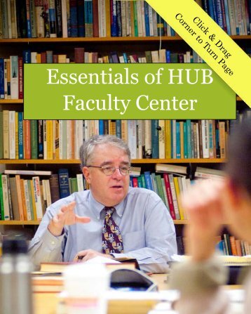 Essentials of HUB Faculty Center - University at Buffalo