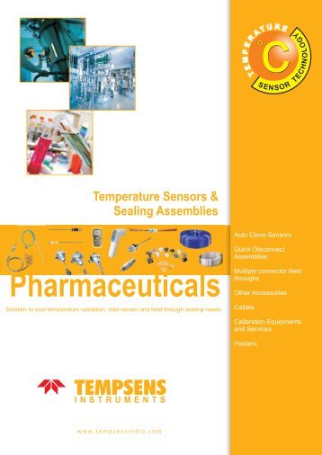 Pharmaceuticals - Tempsens Instruments