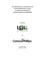 EA Report - Canada-Newfoundland Offshore Petroleum Board