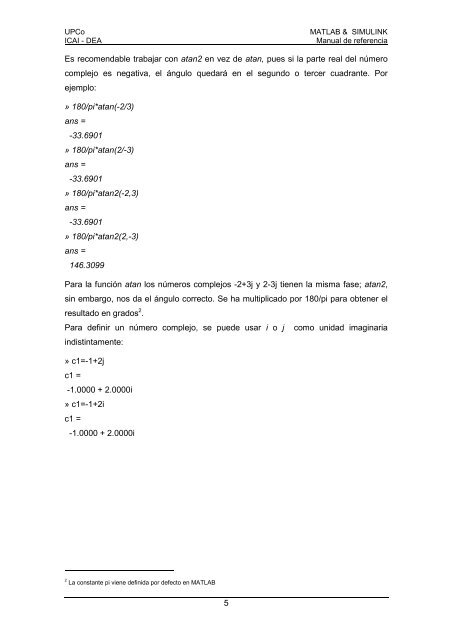 MATLAB & SIMULINK - Universidad Pontificia Comillas