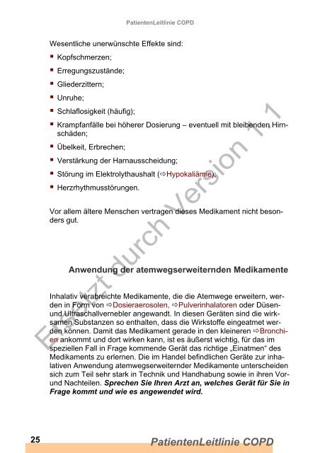 PatientenLeitlinie COPD - Versorgungsleitlinien.de