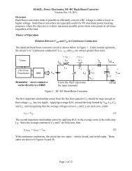 EE462L, Power Electronics, DC-DC Buck/Boost Converter ... - ECS