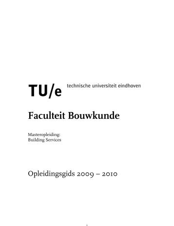 Faculteit Bouwkunde - Technische Universiteit Eindhoven