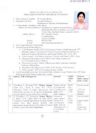 View Profile - Babasaheb Bhimrao Ambedkar University