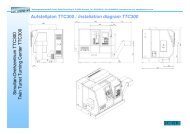 Aufstellplan TTC300 / Installation diagram TTC300