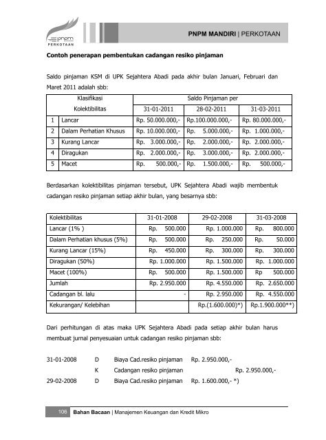 ebook BB Pelatihan Askot Fasilitator Ekonomi - P2KP